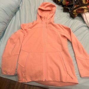Pink lulu lemon zip up jacket